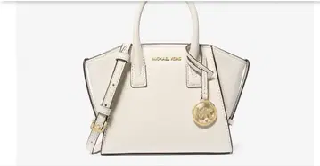MICHAEL KORS 화이트 토트백