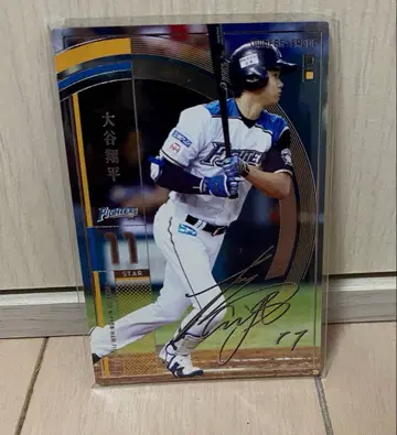 오너즈 리그 2015 오타니 쇼헤이 은박 사인 STAR