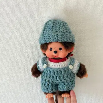 옷 갈아입기 몬치치 S사이즈 착용 니트 모자 의류