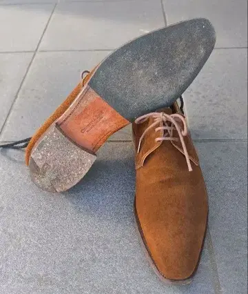 크로켓 & 존스 Hove UK5E 브라운 스웨이드