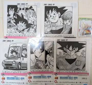 드래곤볼 1번 복권 G상 클리어 파일 1권 42권 F상 아크레토