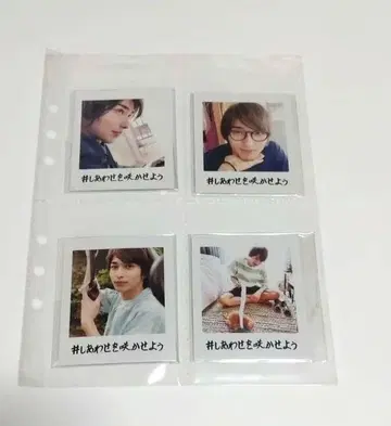 요코하마 류세이 폴라로이드풍 카드