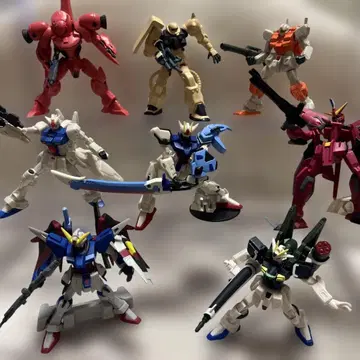 HG 가챠폰 건담 세트 SEED계 우주세기계 등 세트