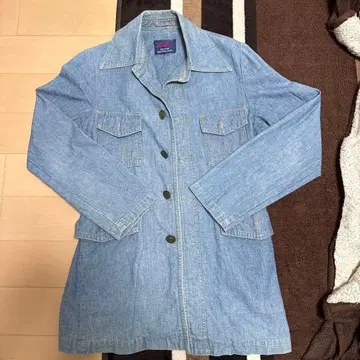 빈티지 90s' BISON 데님 자켓 라이트 블루