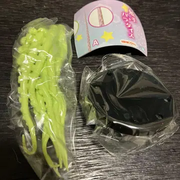 촉수 파라다이스 B 옐로우 그린 문어 촉수 피규어