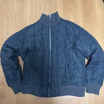 ALPHA INDUSTRIES 네이비 퀼팅 자켓 L