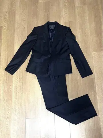 23구 네이비 스트라이프 수트 셋업 42 사이즈