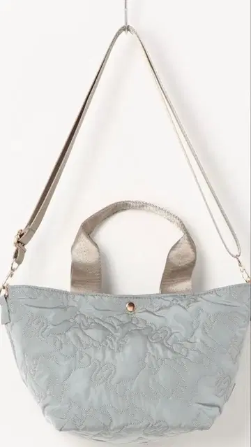 스카이블루 퀼팅 2way 숄더백 디즈니