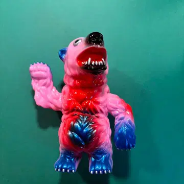 시로쿠마야 시로쿠만데 핑크 성형/빨간색/메타 블루 소프트 비닐