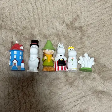 무민 피규어 세트 6개