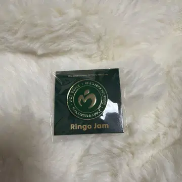 Mrs. GREEN APPLE FC 회원 혜택 Ringo jam 핀 배지