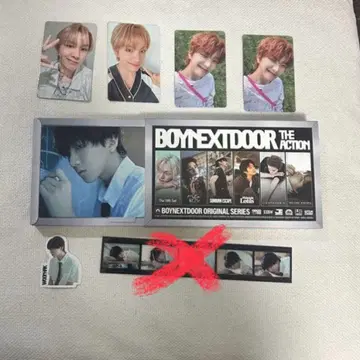 BOYNEXTDOOR THE ACTION 포토카드 세트