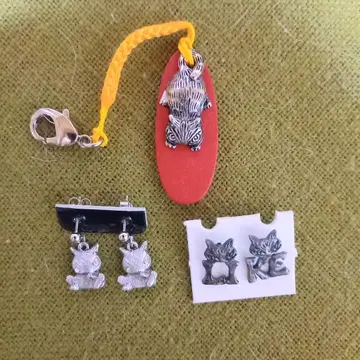 와치필드 귀걸이, 키링 세트