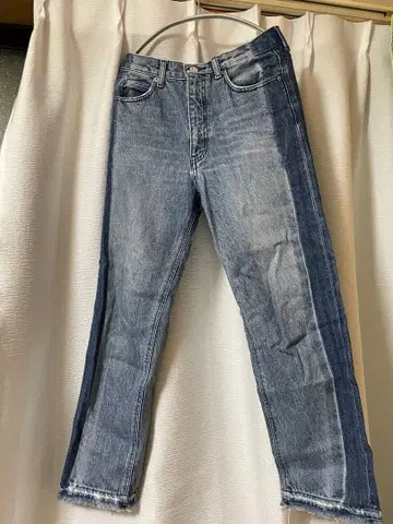 MOUSSY 하이웨스트 스트레이트 데님