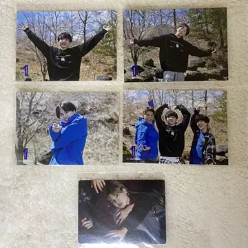 BE:FIRST 생사진 그리팅 비주얼 카드