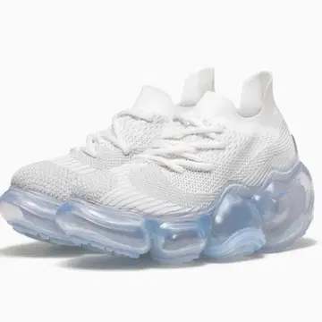 grounds 메쉬 화이트 스니커즈