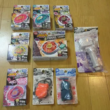 [미개봉] 메탈 파이트 블레이드 미개봉 6개 세트 런처 포함