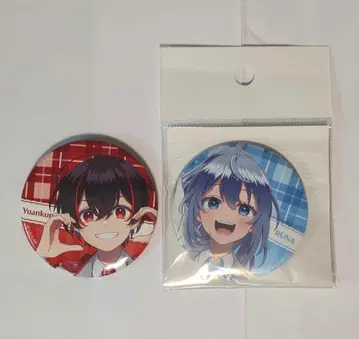 컬러풀 피치 카라피치 파라다이스 캔뱃지 유안군 루나