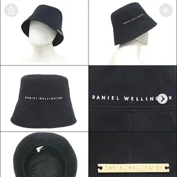 미사용 새상품 DANIEL WELLINGTON 블랙 버킷햇
