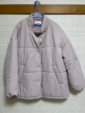 정말 귀여운 핑크 퀼팅 자켓