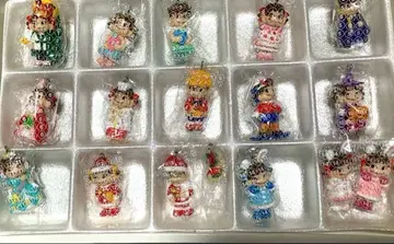 해피 기념일 미니미니 페코짱 키링 컴플리트 14종 + 레어 2종