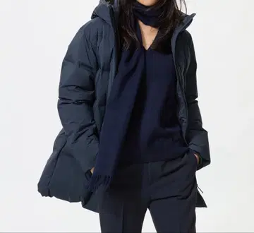 UNIQLO 심리스 다운 숏코트