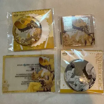 제5인격 중국 한정판 곤충학자 콜라보 캔뱃지 아크릴 블록 클리어 카드