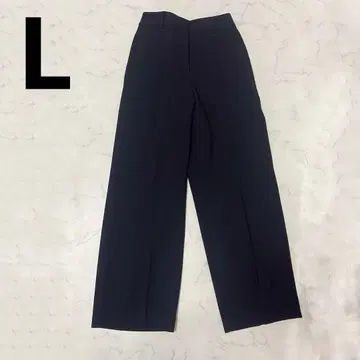 PLST 웜 리저브 와이드 팬츠 블랙 L 사이즈