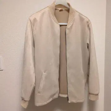 베이지 집업 자켓 L 사이즈