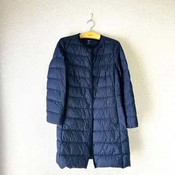 유니클로 울트라 라이트 다운 L 네이비