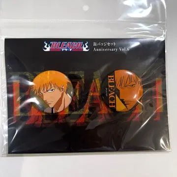 BLEACH 캔뱃지 세트 쿠로사키 이치고