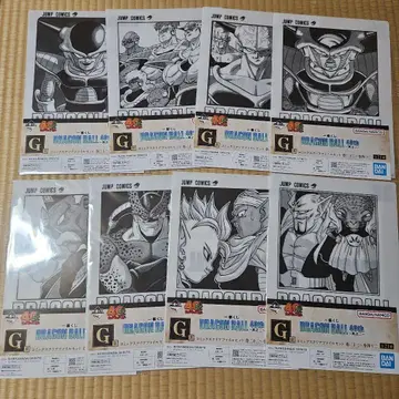 드래곤볼 제일복권 40th 그 두 번째 G상 코믹스 클리어 파일 세트