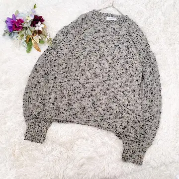 새상품급 [ SIMPLICITE ] 긴팔 니트 스웨터 그레이 계열(F)