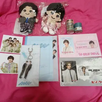 나니와단시 미치에다 슌스케 치비누이 아크릴 키링 정사각형 사진