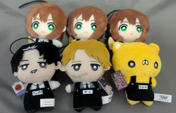 남코 한정판 유치원 WARS 치밋토모누이 4종 6개 세트 [익명 배송]