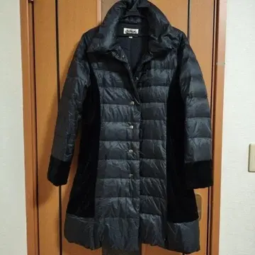 REGENCE 다운 자켓 블랙 롱 코트