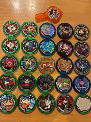 요괴워치 요괴 메달 인기 캐릭터 묶음 판매