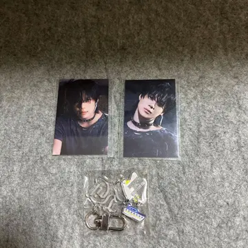 태민 고베 한정 Veil 투어 키링 & FC 카드