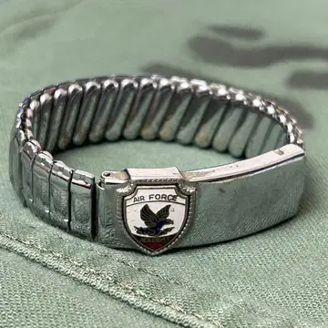 AIR FORCE ACADEMY 밀리터리 ID 팔찌 로켓 뱀줄