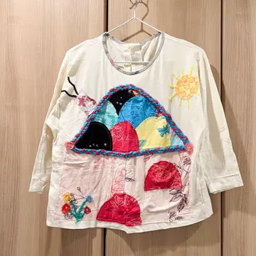 Juana de Arco 패치워크 티셔츠