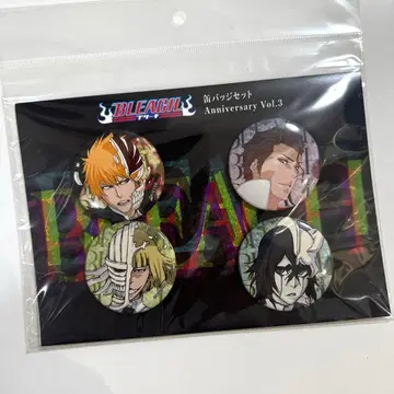 BLEACH 캔뱃지 세트 Anniversary Vol.3