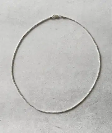 Margin SILVER 925 각갑환 체인 목걸이(S) 45cm