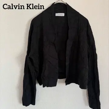 Calvin Klein 블랙 가디건 긴팔 블랙