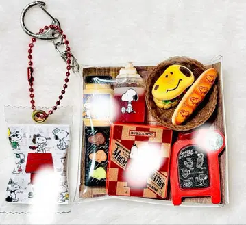 가챠 묶음 판매 데코 부품 카페 캐릭터 빨간색 계열 파우치