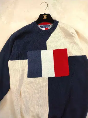 TOMMY HILFIGER 타미힐피거 코튼 스웨터