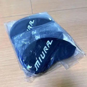 [ 새상품 ] 미우라기켄 MIURA 아이언 커버 네이비 6개 세트