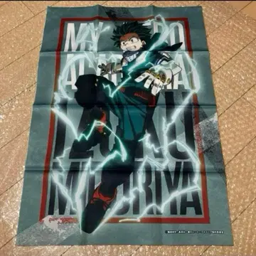 [점프샵 한정판] 나의 히어로 아카데미아 패브릭 포스터 미도리야 이즈쿠