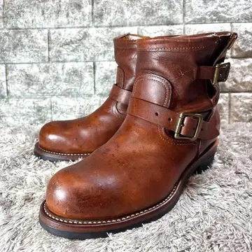 CHIPPEWA 치페와 90s USA제 엔지니어 부츠 천연 가죽 바이커