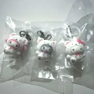 메지루시 액세서리 산리오 후와후와 스노우 키티 마이멜로디 쿠로미