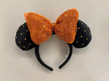 미니 머리띠 오렌지 할로윈